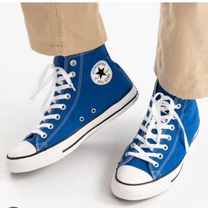 Royal Blue High Top Converse
